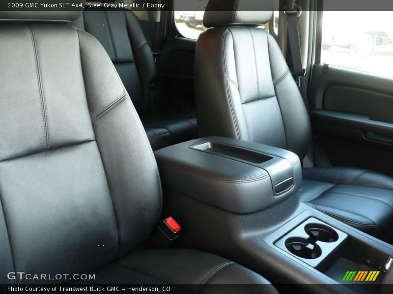 Steel Gray Metallic / Ebony 2009 GMC Yukon SLT 4x4