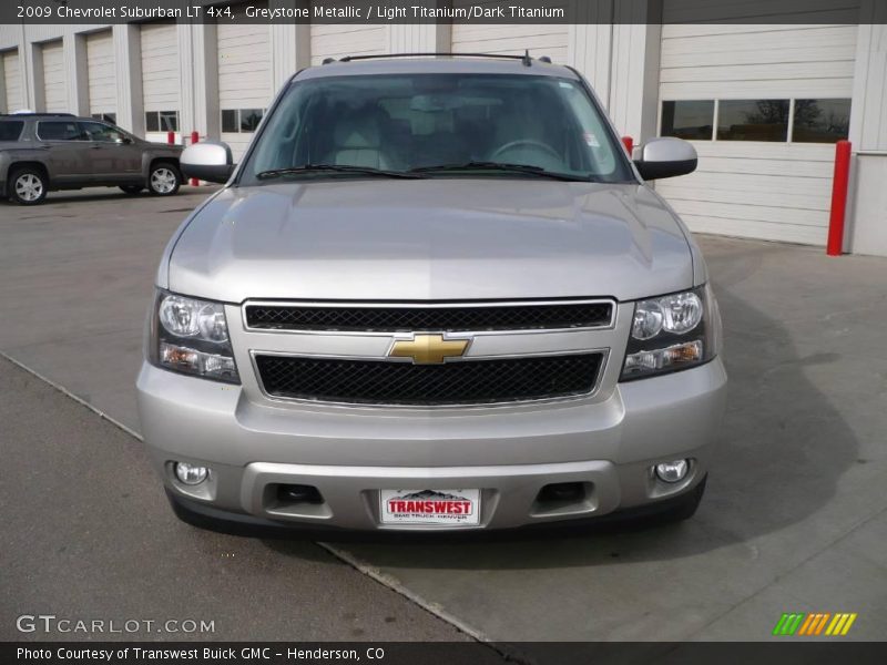 Greystone Metallic / Light Titanium/Dark Titanium 2009 Chevrolet Suburban LT 4x4