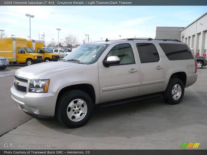 Greystone Metallic / Light Titanium/Dark Titanium 2009 Chevrolet Suburban LT 4x4