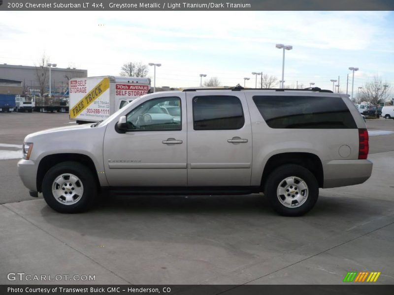 Greystone Metallic / Light Titanium/Dark Titanium 2009 Chevrolet Suburban LT 4x4
