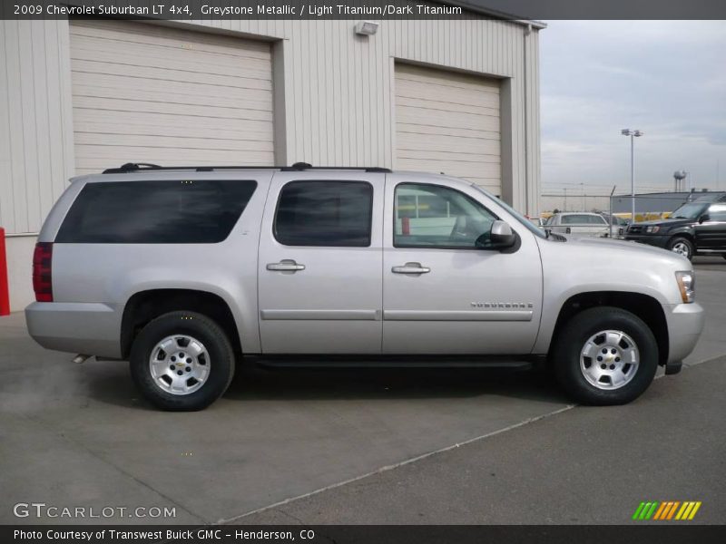 Greystone Metallic / Light Titanium/Dark Titanium 2009 Chevrolet Suburban LT 4x4