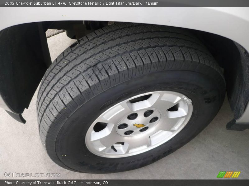 Greystone Metallic / Light Titanium/Dark Titanium 2009 Chevrolet Suburban LT 4x4