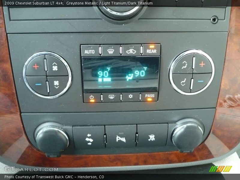 Greystone Metallic / Light Titanium/Dark Titanium 2009 Chevrolet Suburban LT 4x4