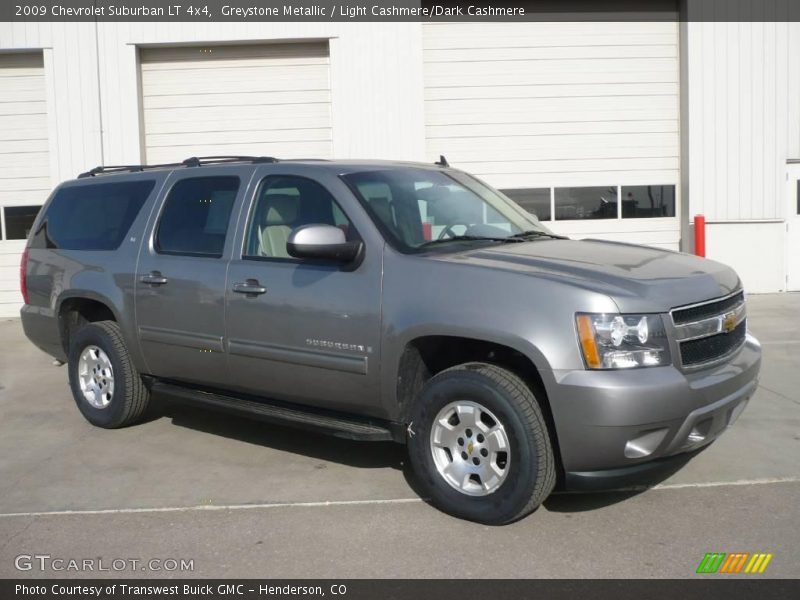Greystone Metallic / Light Cashmere/Dark Cashmere 2009 Chevrolet Suburban LT 4x4