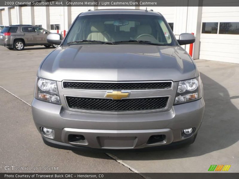 Greystone Metallic / Light Cashmere/Dark Cashmere 2009 Chevrolet Suburban LT 4x4