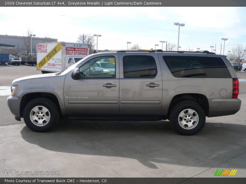 Greystone Metallic / Light Cashmere/Dark Cashmere 2009 Chevrolet Suburban LT 4x4