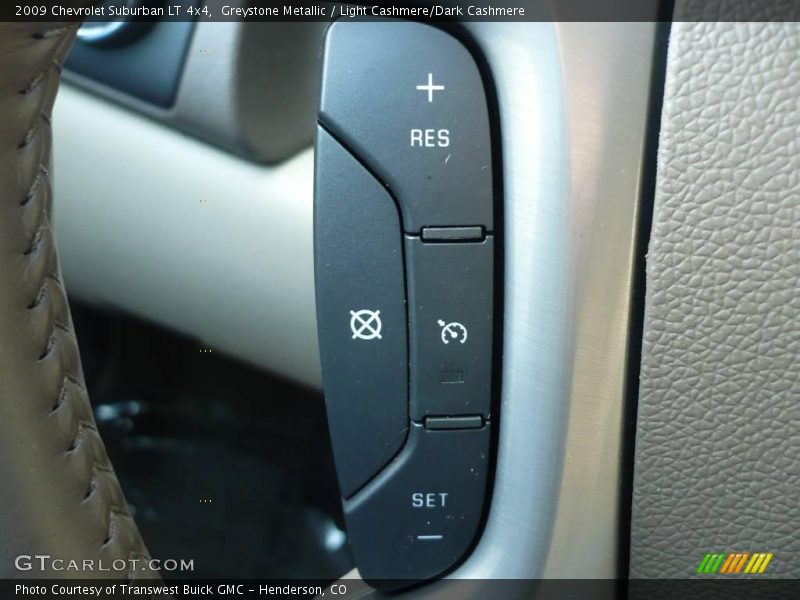 Greystone Metallic / Light Cashmere/Dark Cashmere 2009 Chevrolet Suburban LT 4x4