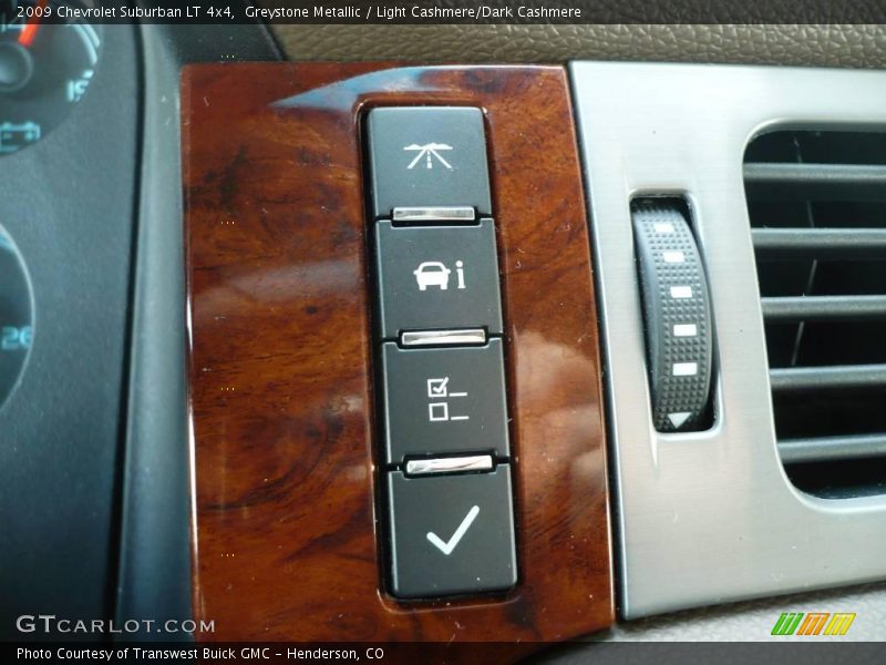 Greystone Metallic / Light Cashmere/Dark Cashmere 2009 Chevrolet Suburban LT 4x4