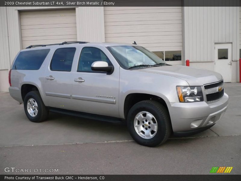 Silver Birch Metallic / Ebony 2009 Chevrolet Suburban LT 4x4