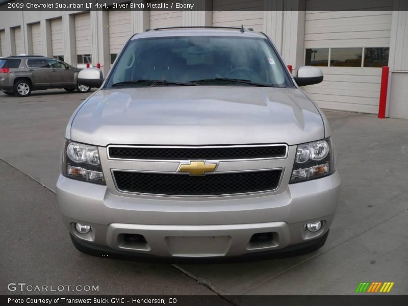 Silver Birch Metallic / Ebony 2009 Chevrolet Suburban LT 4x4