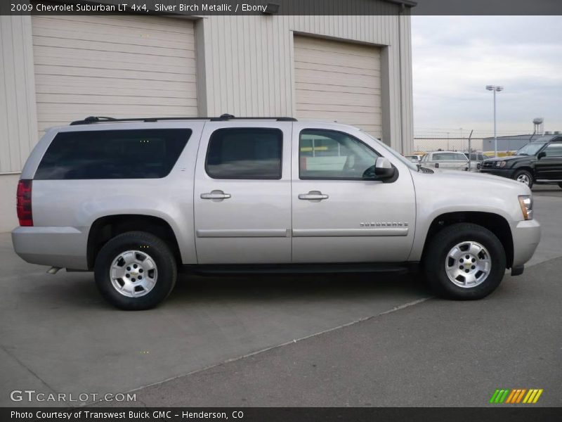 Silver Birch Metallic / Ebony 2009 Chevrolet Suburban LT 4x4