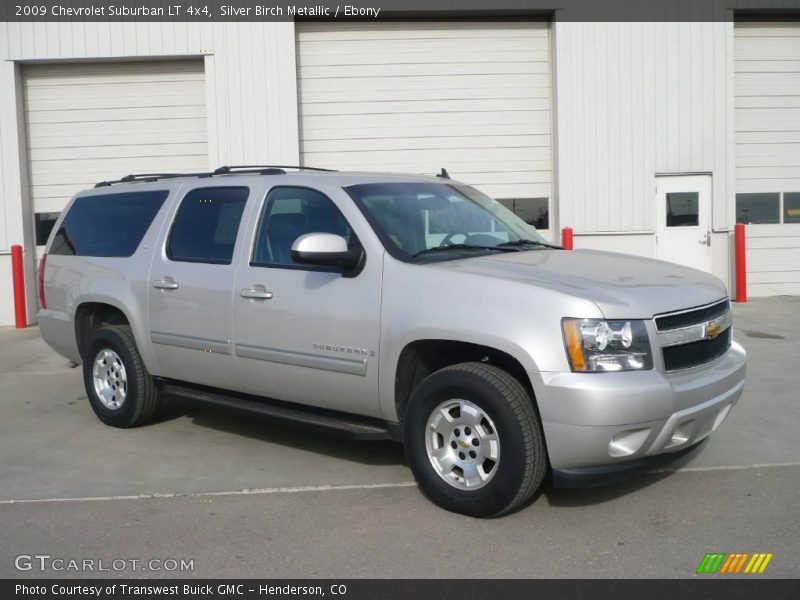 Silver Birch Metallic / Ebony 2009 Chevrolet Suburban LT 4x4