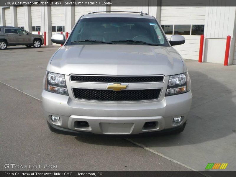 Silver Birch Metallic / Ebony 2009 Chevrolet Suburban LT 4x4