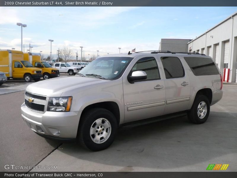 Silver Birch Metallic / Ebony 2009 Chevrolet Suburban LT 4x4