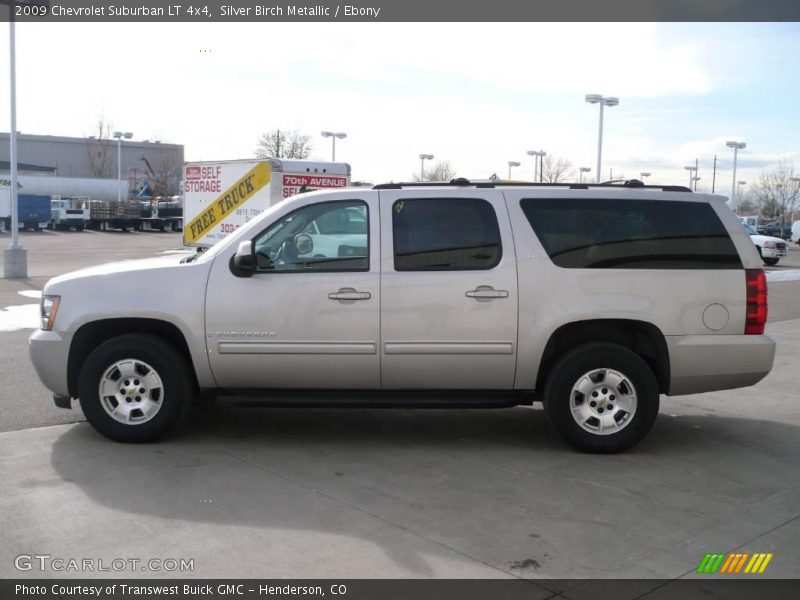 Silver Birch Metallic / Ebony 2009 Chevrolet Suburban LT 4x4