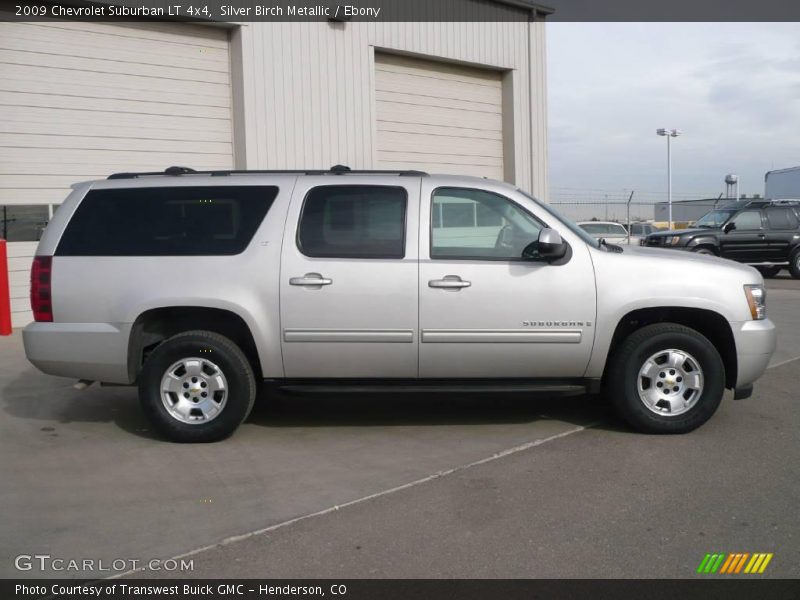 Silver Birch Metallic / Ebony 2009 Chevrolet Suburban LT 4x4