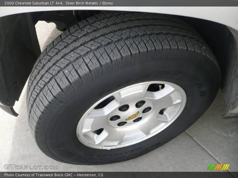 Silver Birch Metallic / Ebony 2009 Chevrolet Suburban LT 4x4