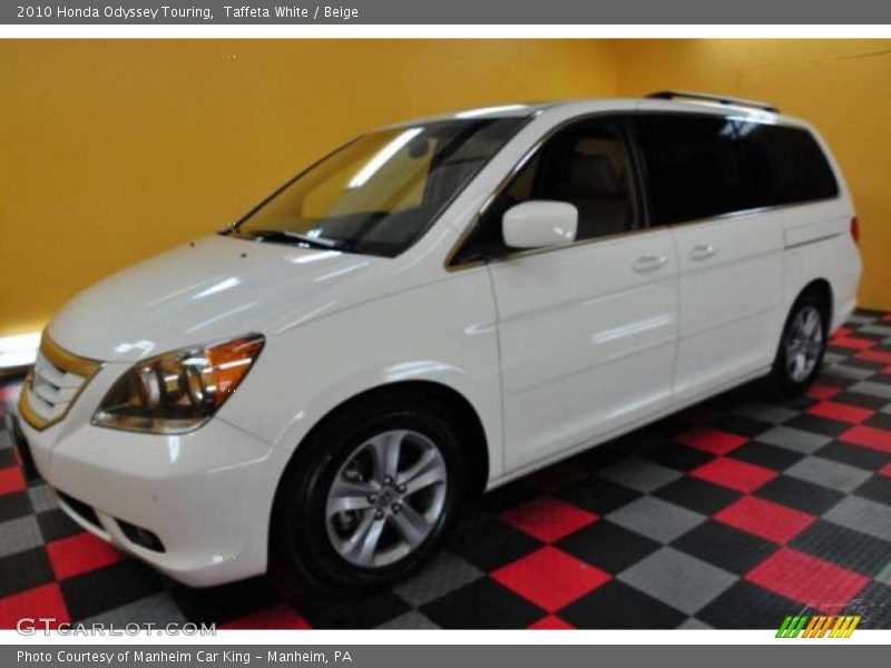 Taffeta White / Beige 2010 Honda Odyssey Touring