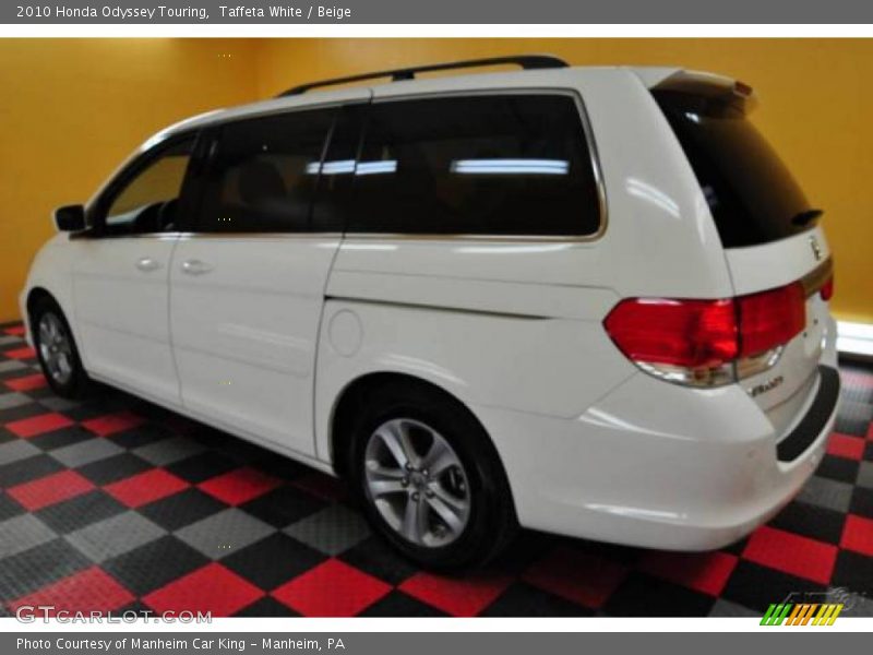 Taffeta White / Beige 2010 Honda Odyssey Touring