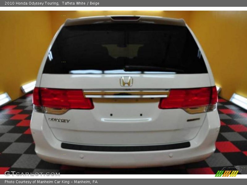 Taffeta White / Beige 2010 Honda Odyssey Touring