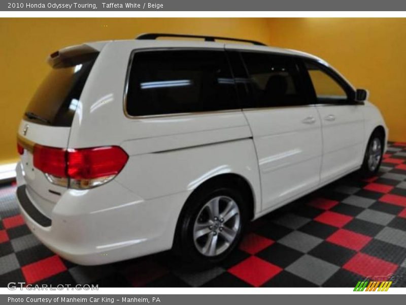 Taffeta White / Beige 2010 Honda Odyssey Touring