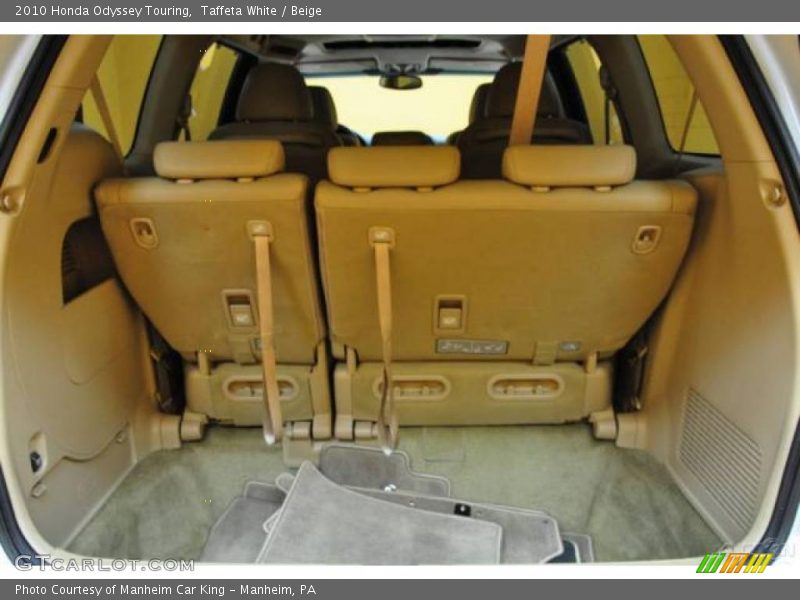 Taffeta White / Beige 2010 Honda Odyssey Touring