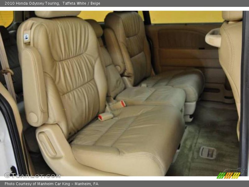Taffeta White / Beige 2010 Honda Odyssey Touring