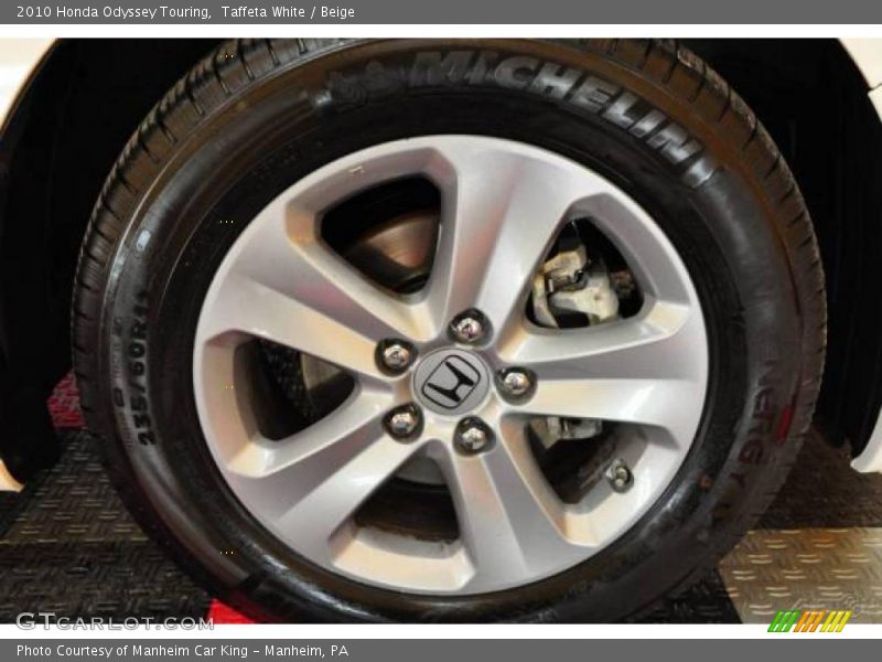 Taffeta White / Beige 2010 Honda Odyssey Touring