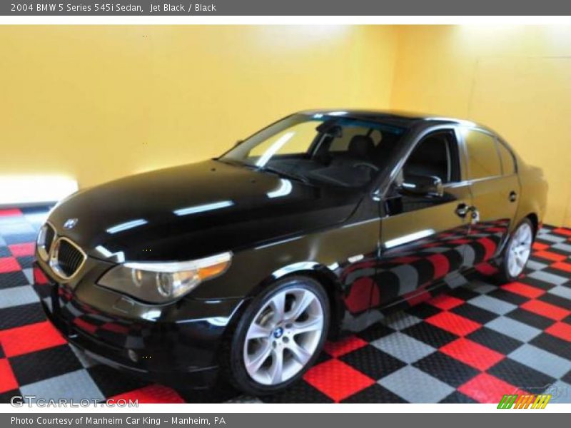 Jet Black / Black 2004 BMW 5 Series 545i Sedan