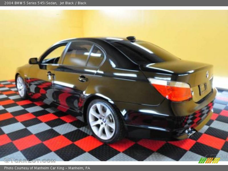 Jet Black / Black 2004 BMW 5 Series 545i Sedan