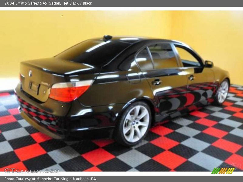 Jet Black / Black 2004 BMW 5 Series 545i Sedan