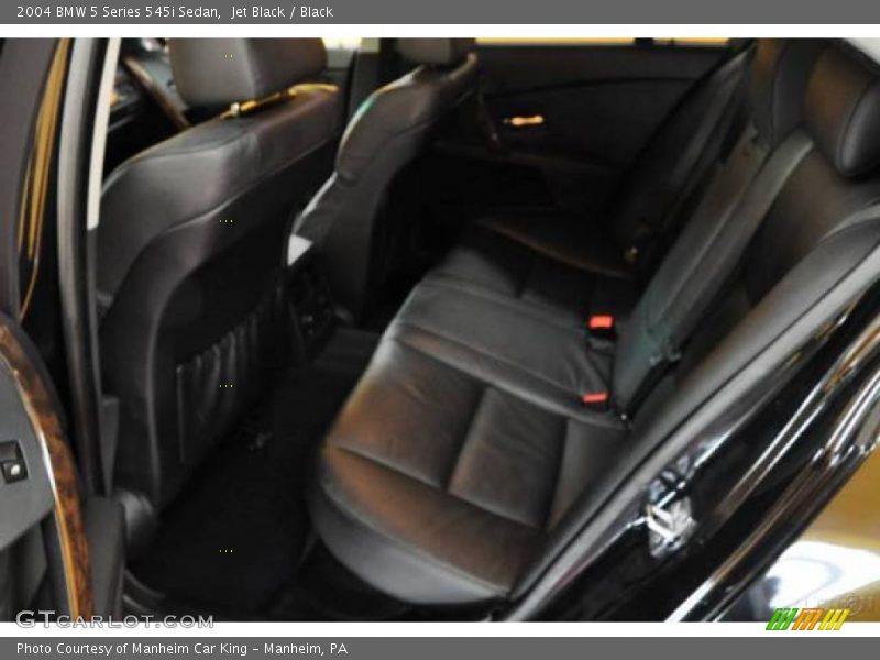 Jet Black / Black 2004 BMW 5 Series 545i Sedan
