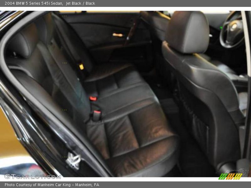 Jet Black / Black 2004 BMW 5 Series 545i Sedan
