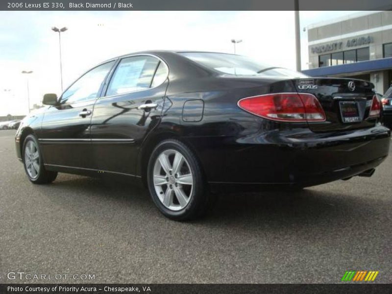 Black Diamond / Black 2006 Lexus ES 330
