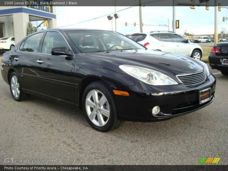 Black Diamond / Black 2006 Lexus ES 330