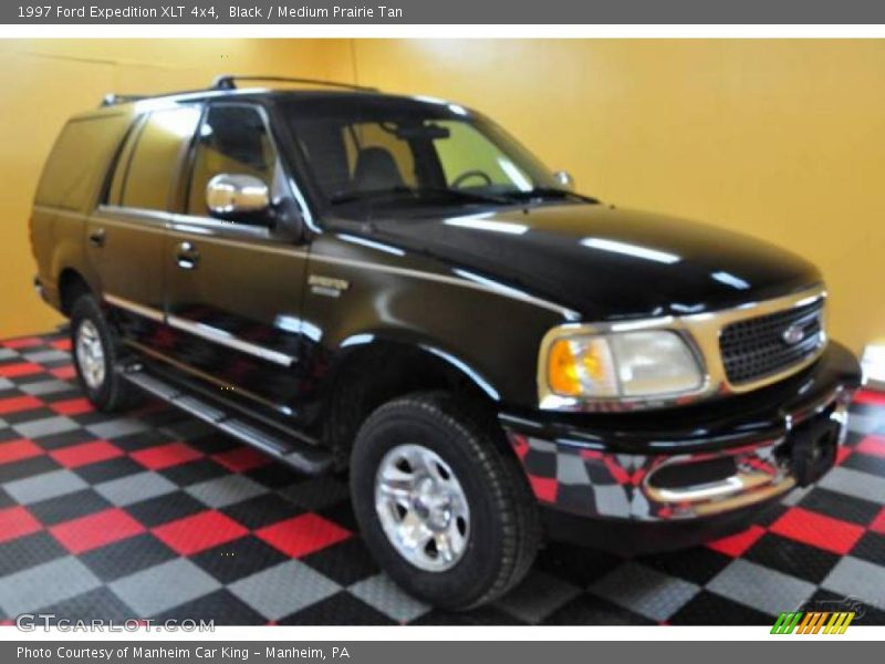 Black / Medium Prairie Tan 1997 Ford Expedition XLT 4x4