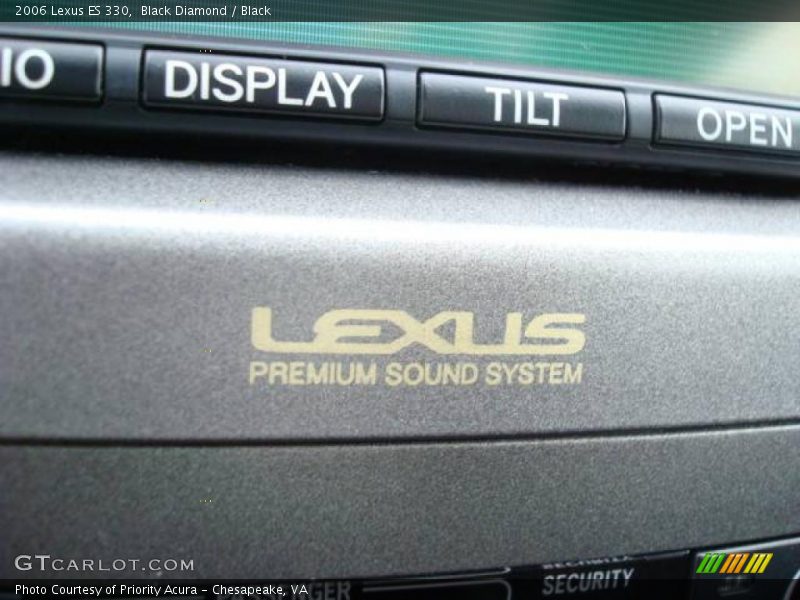 Black Diamond / Black 2006 Lexus ES 330