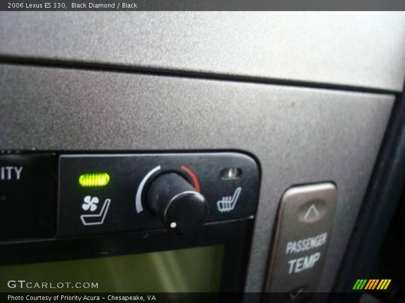 Black Diamond / Black 2006 Lexus ES 330