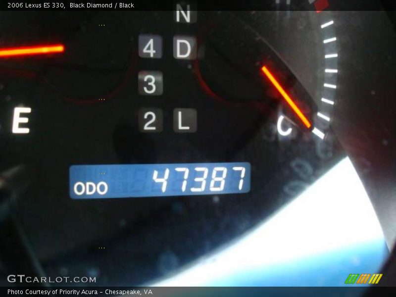 Black Diamond / Black 2006 Lexus ES 330