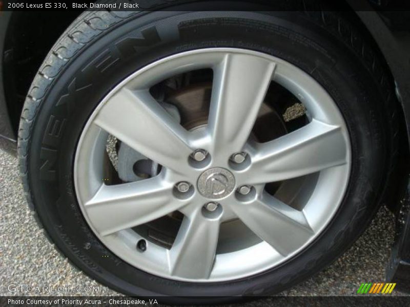 Black Diamond / Black 2006 Lexus ES 330