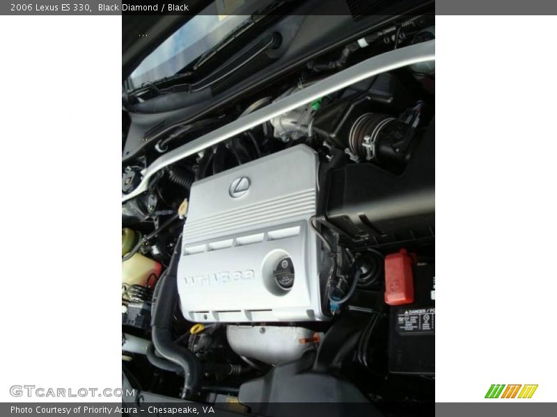 Black Diamond / Black 2006 Lexus ES 330