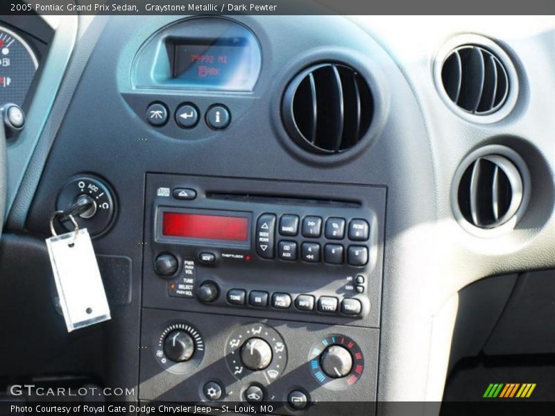 Graystone Metallic / Dark Pewter 2005 Pontiac Grand Prix Sedan