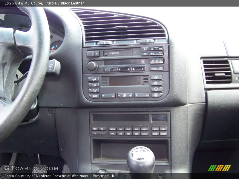 Purple / Black Leather 1996 BMW M3 Coupe