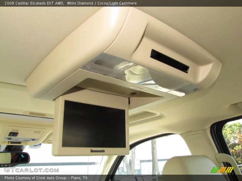 White Diamond / Cocoa/Light Cashmere 2008 Cadillac Escalade EXT AWD