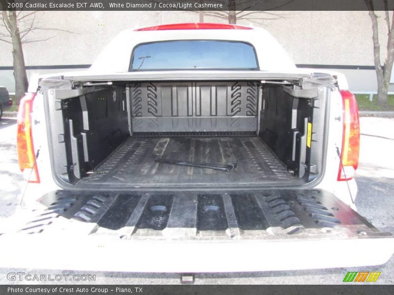 White Diamond / Cocoa/Light Cashmere 2008 Cadillac Escalade EXT AWD