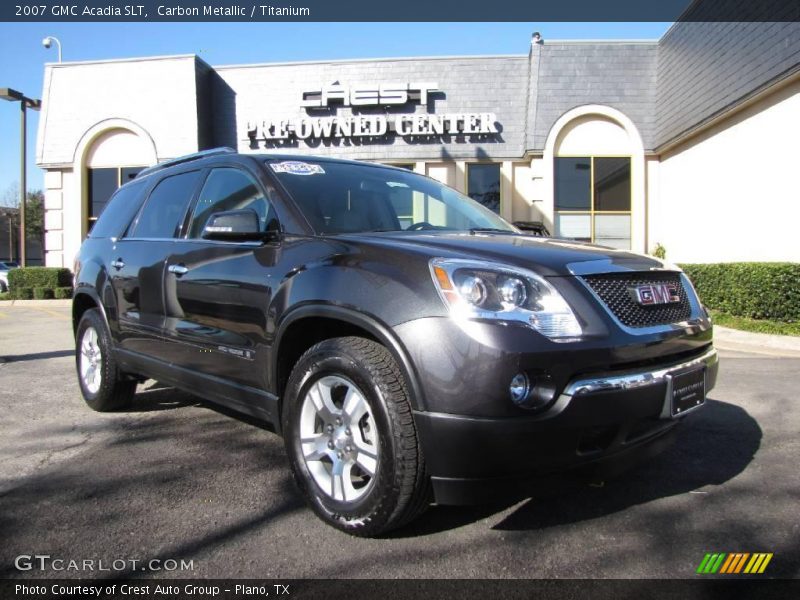 Carbon Metallic / Titanium 2007 GMC Acadia SLT