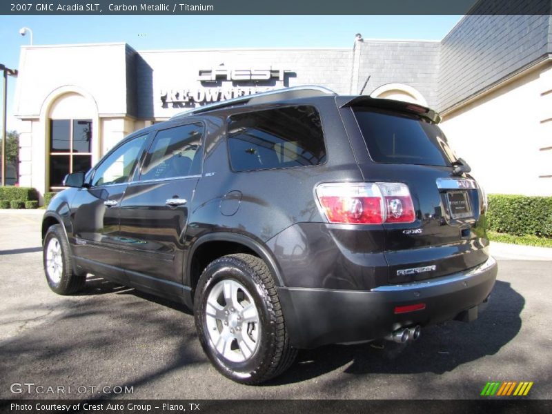 Carbon Metallic / Titanium 2007 GMC Acadia SLT