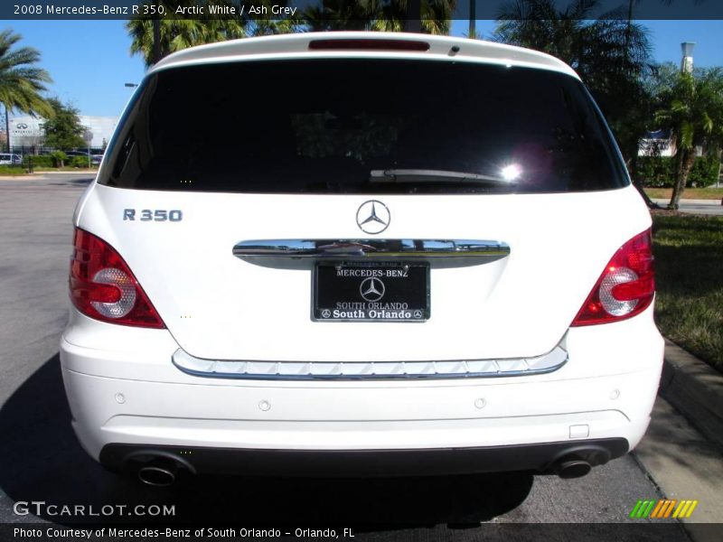 Arctic White / Ash Grey 2008 Mercedes-Benz R 350