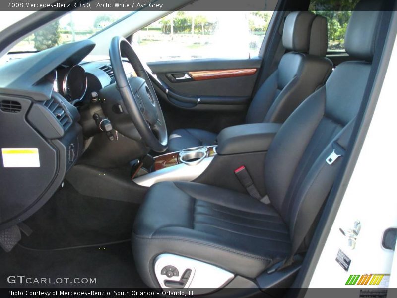 Arctic White / Ash Grey 2008 Mercedes-Benz R 350