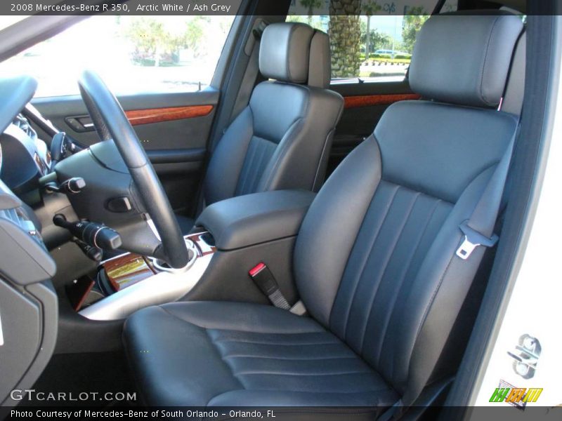 Arctic White / Ash Grey 2008 Mercedes-Benz R 350